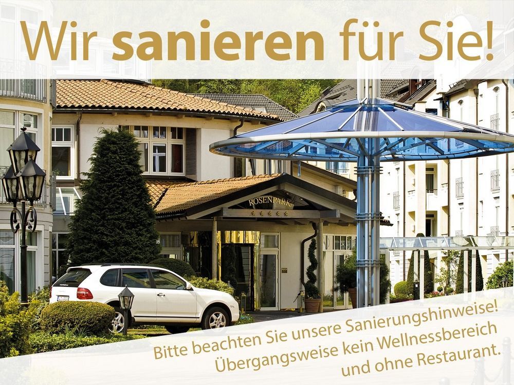 Vila Vita Rosenpark Marburg Bagian luar foto The entrance of the spa